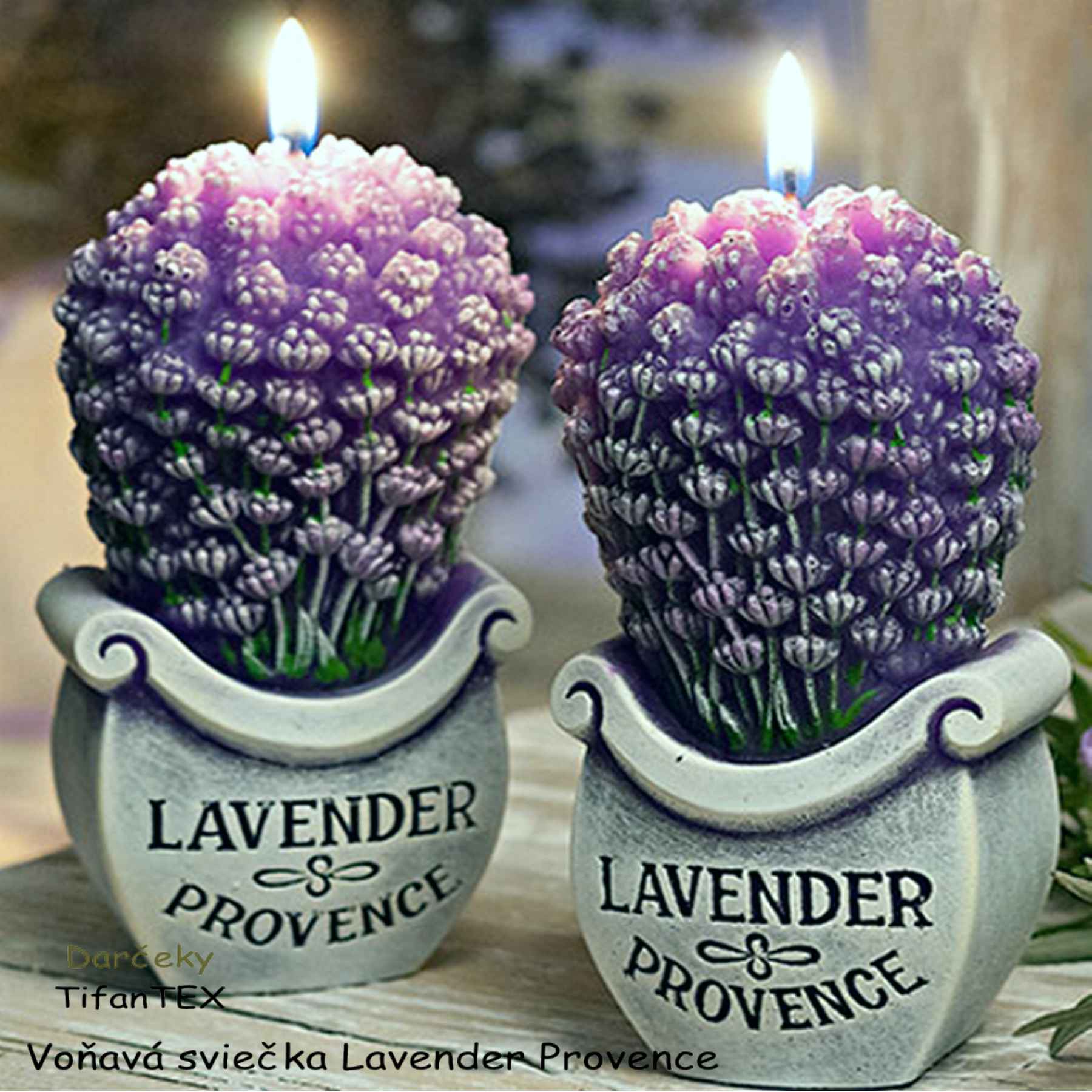 Voňavá sviečka Lavender Provence