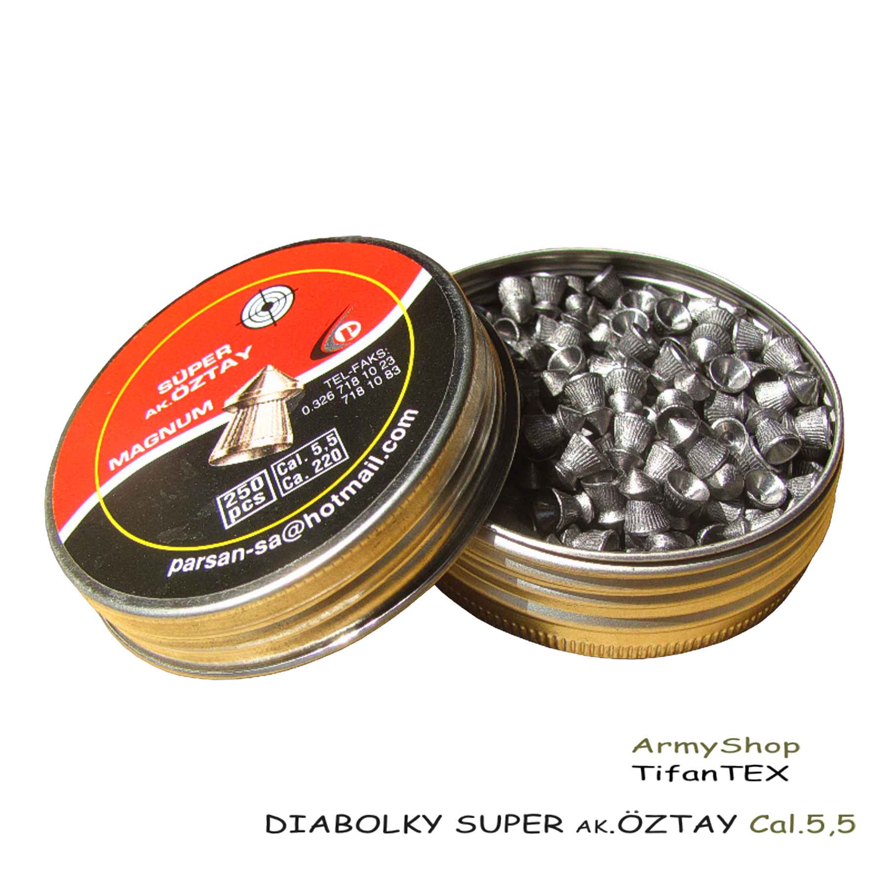 Diabolky Super Oztay Cal. 5,5 250 ks