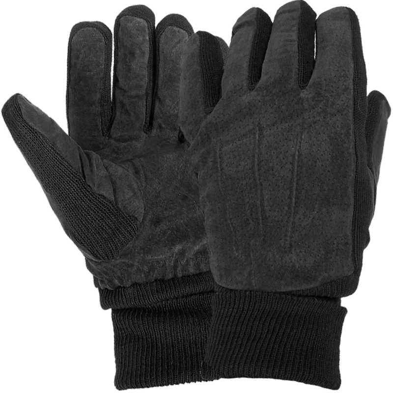 Pánske rukavice Zateplené na zimu čierne