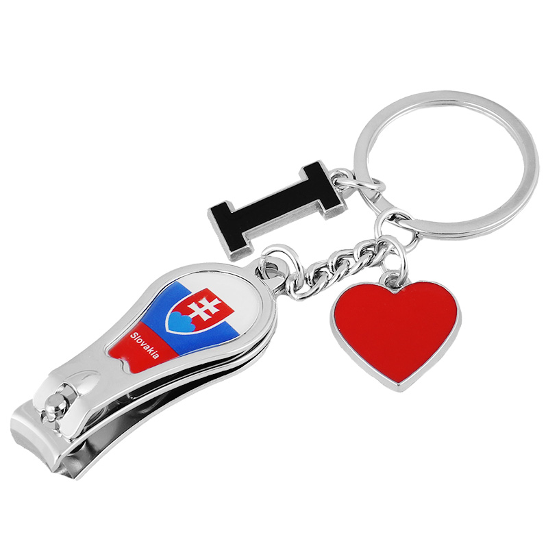 Štikacie kliešte na nechty kľúčenka Slovensko Štikacie kliešte na nechty kľúčenka Slovensko