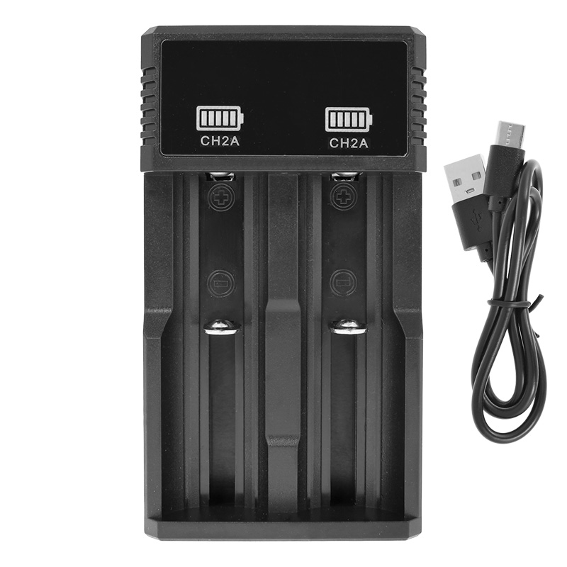 Nabíjačka na 2 batérie 18650 Li-ion 3,7V CH2A