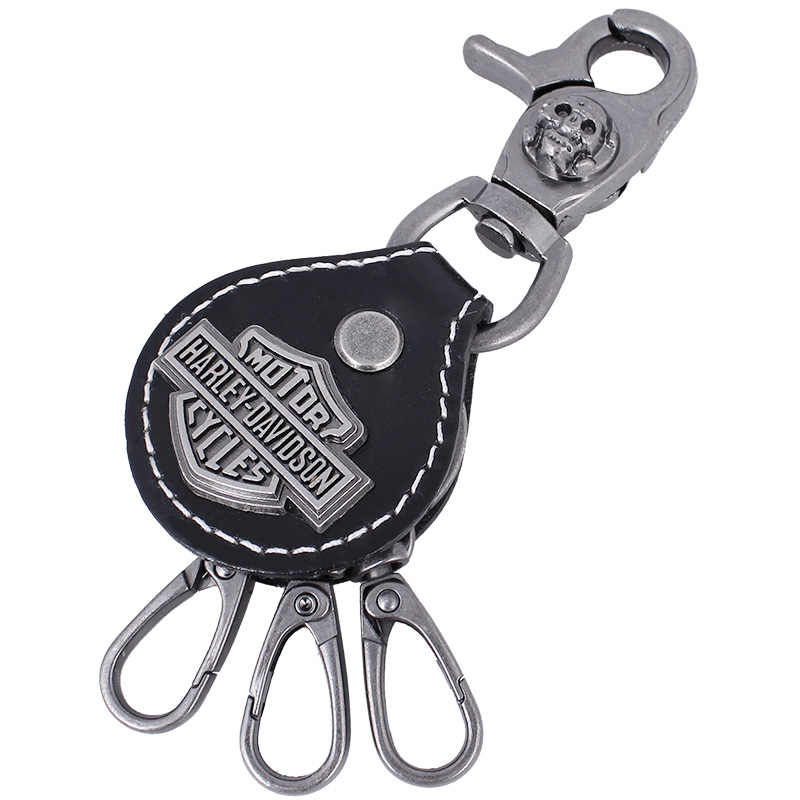 Kožená kľúčenka Harley Davidson