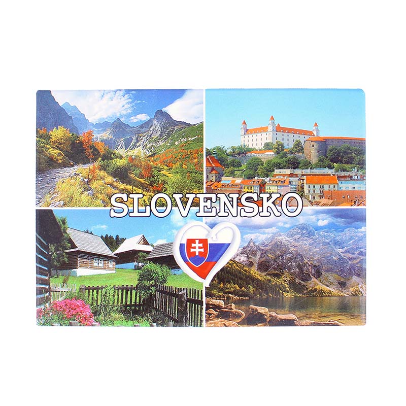 Magnetka Slovakia Krajina 9x6cm