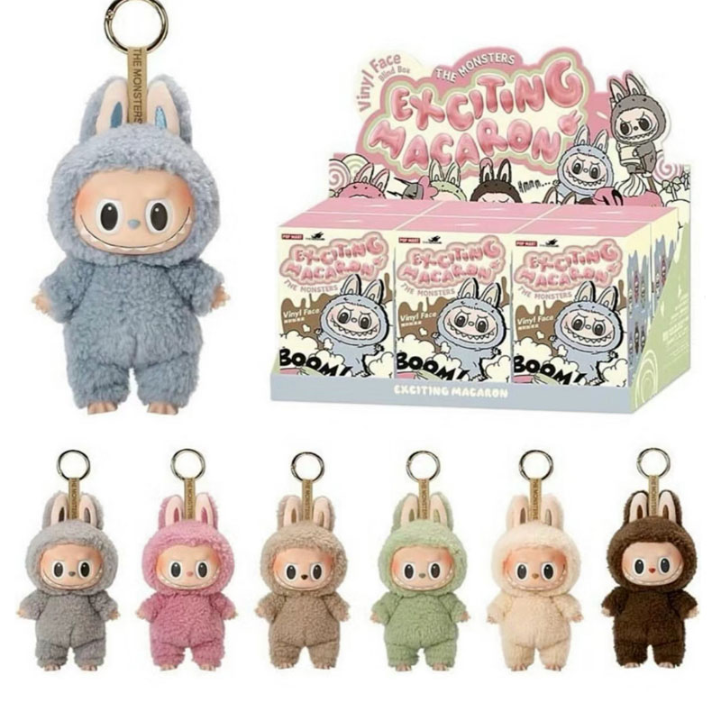 Labubu bábika 17cm Exciting Macaron Blind Box