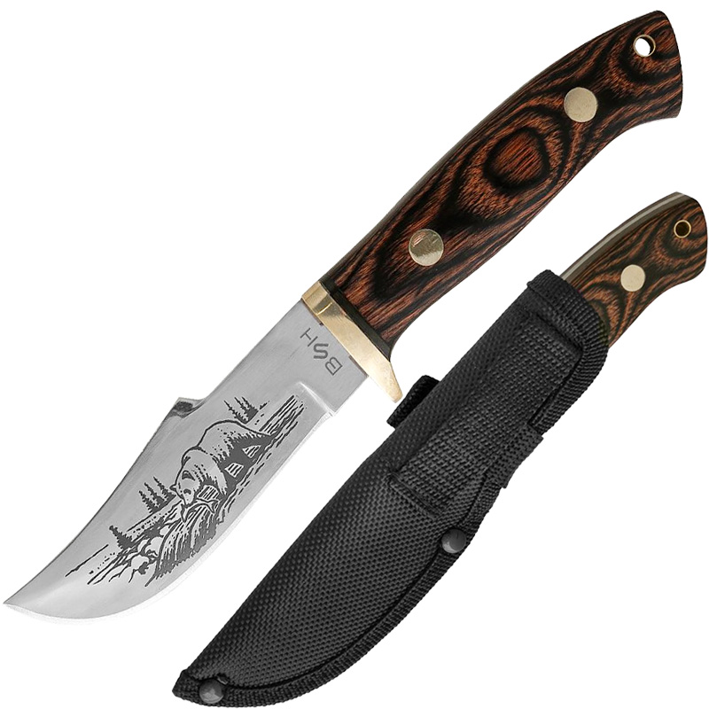 Poľovnícky nôž Medveď Full-Tang