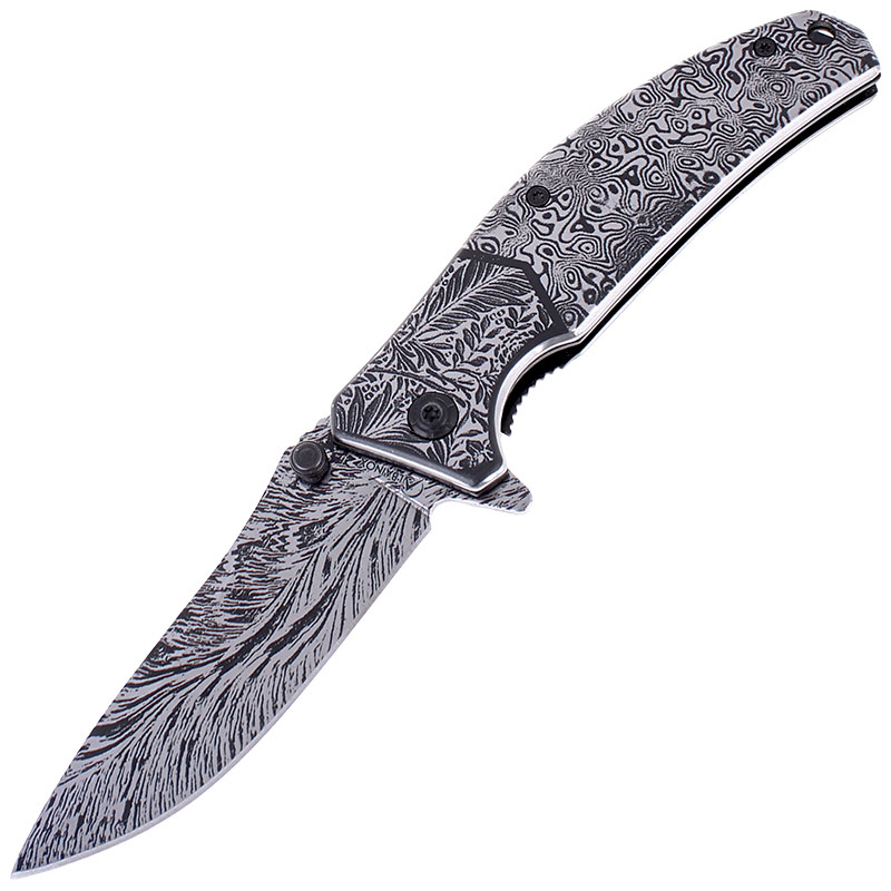 Vreckový nôž Albainox Damask metal