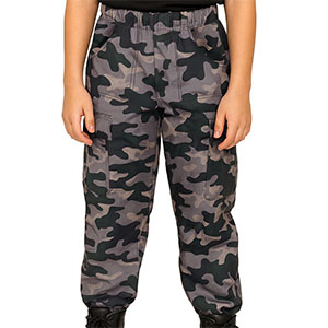 Maskáčové nohavice detské MORASS 110/140