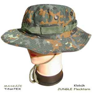 Klobúk JUNGLE flecktarn