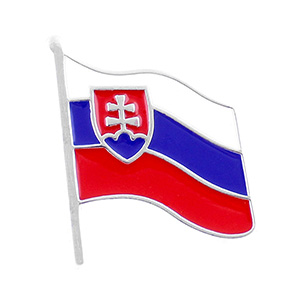 Odznak Slovensko vlajka 20mm