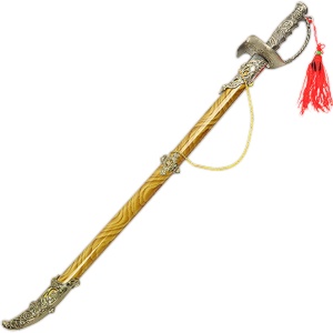 Dekoračný meč s puzdrom orientálny