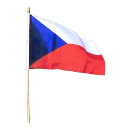 Vlajka malá Česká republika