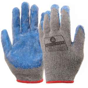 Textilné pogumované rukavice LM01