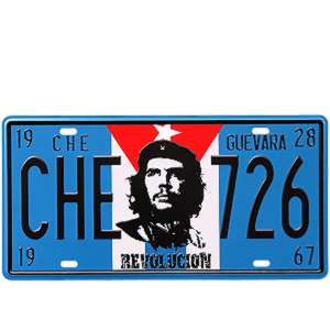 Plechová retro tabuľa Che Guevara 