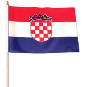 Chorvátsko vlajka 45x30cm