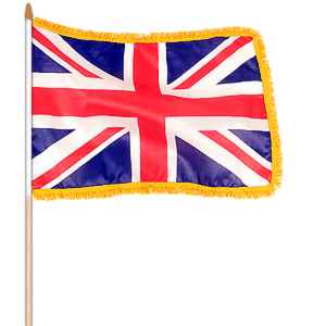 Anglická vlajka slávnostná 40x30cm