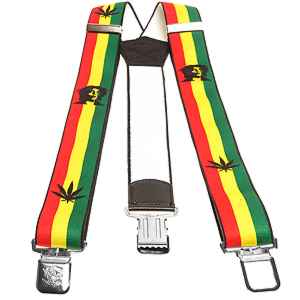 Traky na nohavice Bob Marley Marihuana