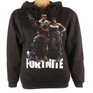 Mikina Fortnite detská čierna