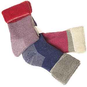Dámske Froté ponožky 3ks Bambus Classic Color AMZF