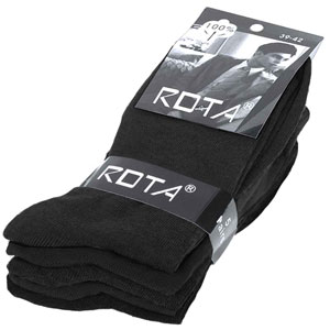 Pánske bavlnené ponožky 5 párov ROTA