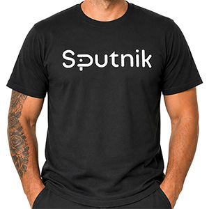 Tričko Sputnik čierne