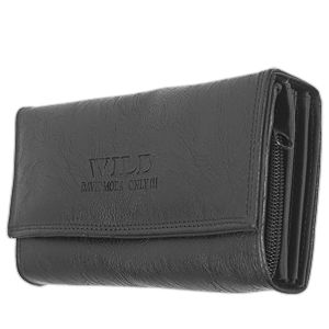 Kuriérska peňaženka čierna Klasik C18