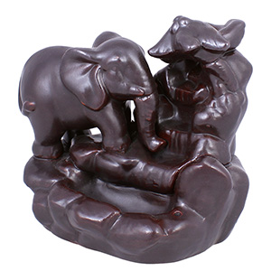 Stojan na vonné kužele tečúci dym SLON