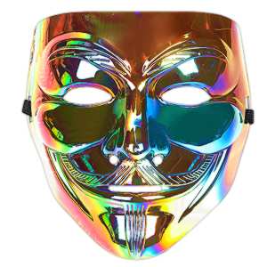 Anonymous maska Vendeta Dúhová