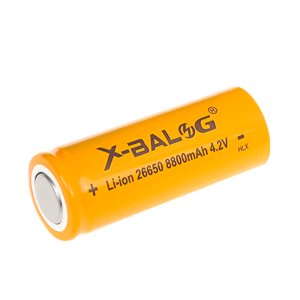 26650 Batéria 8800mAh 4,2V xBalog Nabíjateľná