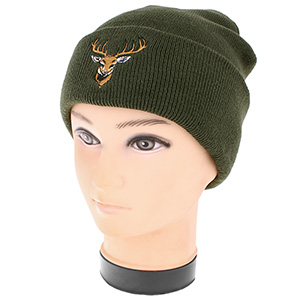 Poľovnícka čiapka na zimu Jeleň zelená