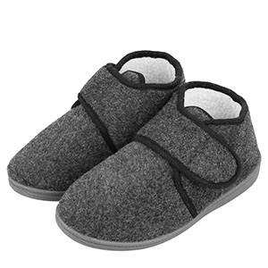 Kapce na zimu pánske šedé