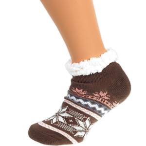 Dámske ponožky Termo zateplené nízke