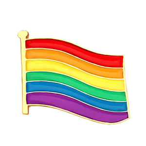 Odznak LGBTI vlajka