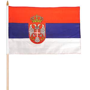 Srbsko vlajka 40x30cm