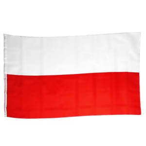 Poľská vlajka veľká 150x90cm
