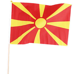 Severné Macedónsko vlajka malá