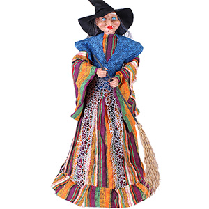 Bosorka s metlou 80cm