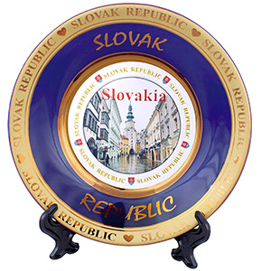 Porcelánový tanier Slovakia 15,5cm