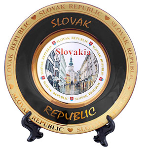 Porcelánový tanier Slovakia 11,5cm