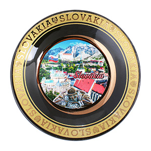 Magnetka Slovakia Tanier 6cm