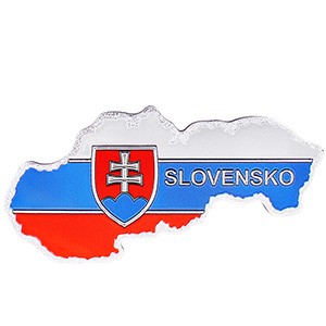Magnetka Slovensko mapa 9x4cm