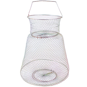 Sieťka na ryby s rýchlouzáverom kovová 40cm